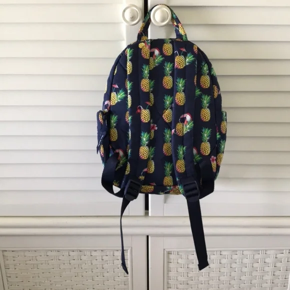 Vera Bradley toucan party pineapple backpack mini - Picture 2 of 9